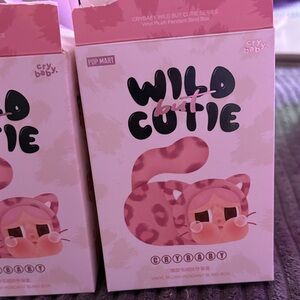 Wild But Cutie Crybaby Plush Pendant purple NEON CUTIE